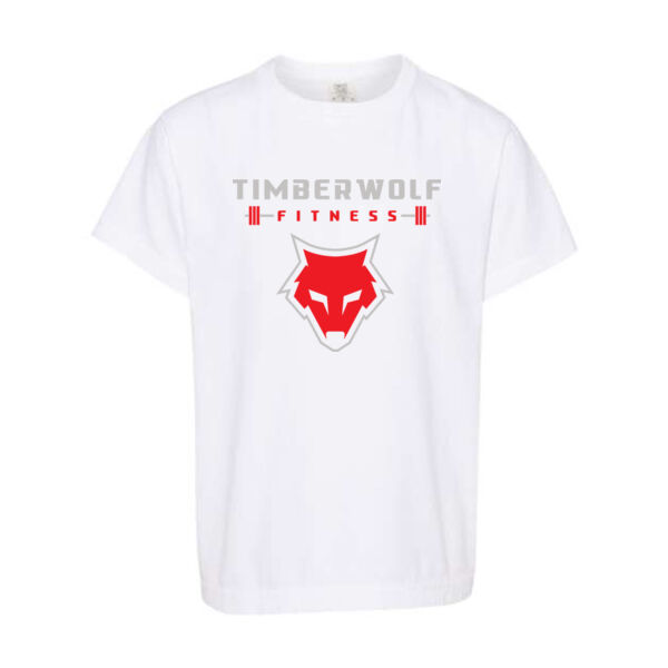 Comfort Colors Youth Garment Dyed Heavyweight T Shirt - Printed Logo Thumbnail