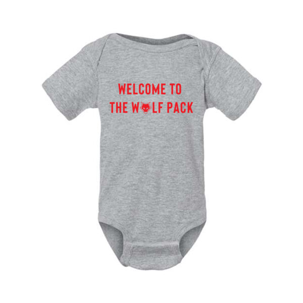Rabbit Skins Infant Baby Rib Bodysuit - Printed Logo Thumbnail