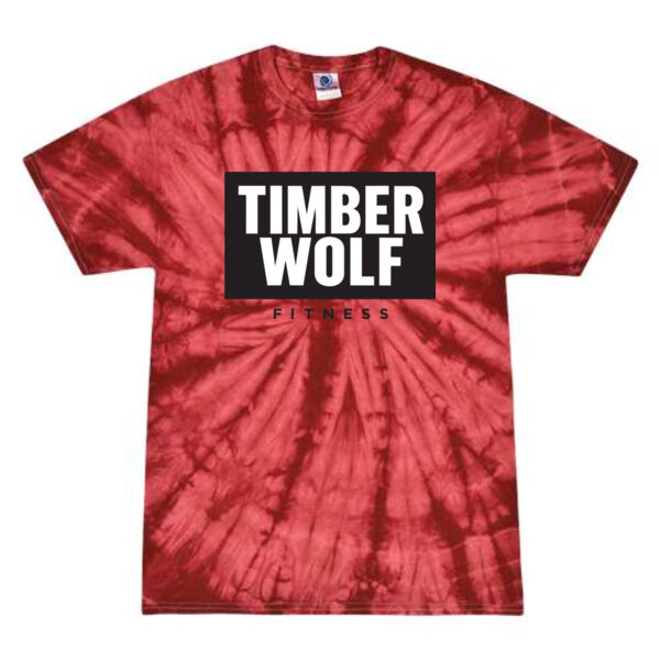 Colortone Unisex Multi-Color Tie Dyed T-Shirt - Printed Logo Thumbnail