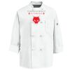 Eight Knot Button Chef Coat with Thermometer Pocket Thumbnail