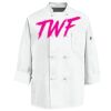 Eight Knot Button Chef Coat with Thermometer Pocket Thumbnail