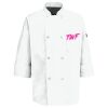 Eight Pearl Button Chef Coat with Thermometer Pocket Thumbnail